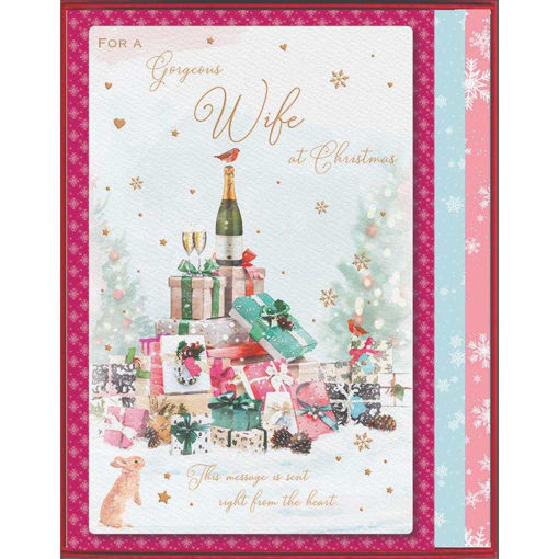 Picture of FOR A GORGEOUS WIFE AT CHRISTMAS CARD